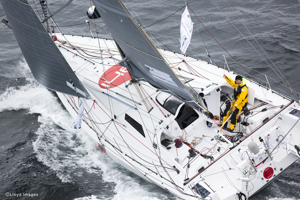 Hiroshi Kitada 北田浩　Class40　The Transat 2016